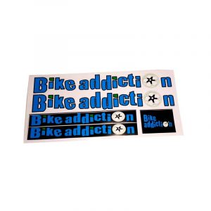 CALCOMANIA TROQUELADA BIKE ADDICT B-CAL004