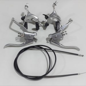 FRENO 27"/700 ALUM. NAT. COMPLETO B-FRE022