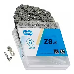 Cadenilla KMC 1/2x3/32 116 links gray/gray Z8.3 8v  CAD010