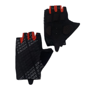 UNI guantes ENJOY ciclismo d/corto Black/Orange M AI-02-405 UNI207