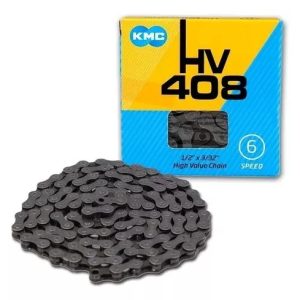 CADENA KMC 1/2X3/32 116 LINKS GREY/BROWN HV408  7V   BP-CAD021